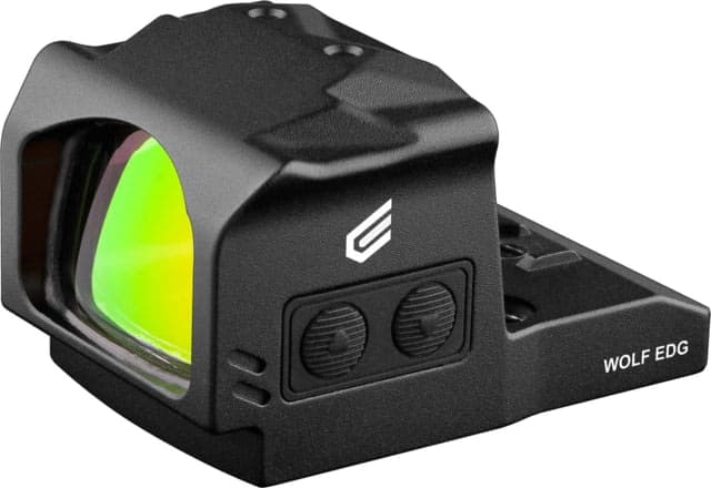 Cyelee Optics Wolf G-Edg Reflex Red Dot Sight 1x 23 X 16 Mm 3 Moa Dot Black