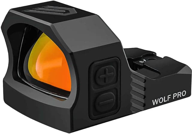 Cyelee Optics Wolf PRO Reflex Red Dot Sight 1x24x17mm 3 MOA Dot Black