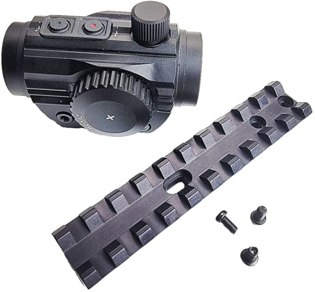 Davey Crickett Pistol Picatinny Scope Mount Kit Matte Black