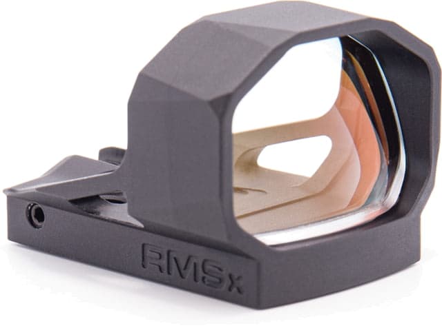 Shield Sights RMSx Compact 1x 8 MOA Reflex Mini Red Dot Sight XL RMSx-8MOA Glass Lens Black