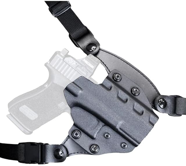 DeSantis Outdraw Chest Rig Right Kydex 19X 22 23 31 32 45 w/Or Without Reflex Sight