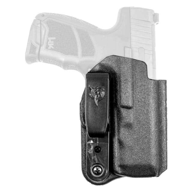 DeSantis Slim-Tuk Kydex Inside Waistband Holster HK CC9 With or Without Optic Ambidextrous Kydex Construction Matte Finish Black