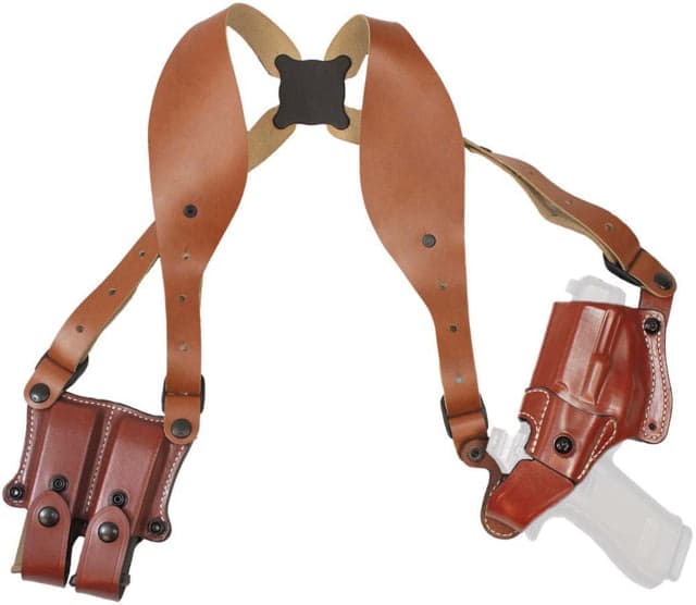 DeSantis Triple Agent Holster Left Tan w/Or Without Romeo1 Reflex Sight Sig P320-M17 P3