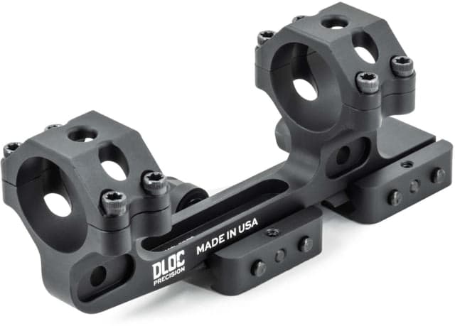 DLOC Precision Cantilever Scope Mount 30mm 1.63 in Height Black