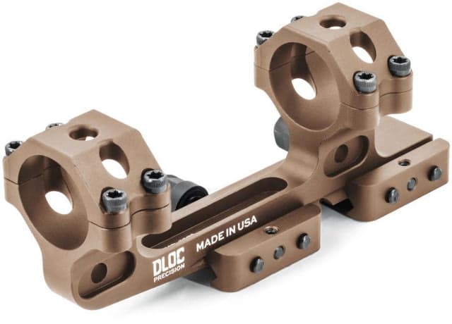 DLOC Precision Cantilever Scope Mount 30mm 2.05 in Height Tan