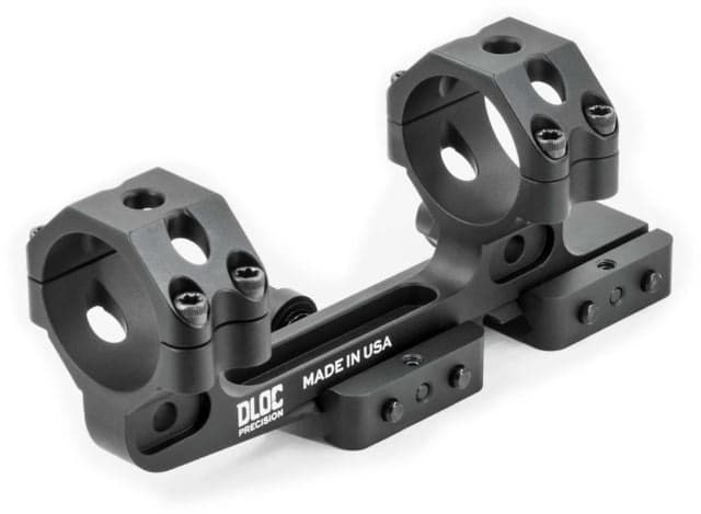 DLOC Precision Cantilever Scope Mount 34mm 1.63 in Height Black