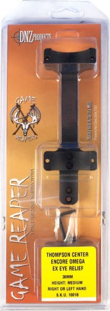 DNZ Products Game Reaper Scope Mount - T/C Encore Omega-ERR Low Ring 30 mm Tube Black Matte