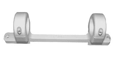 DNZ Products Game Reaper Scope Mount - Remington 700 Long Action High Ring 0 MOA Right Hand 1 in Tube Silver