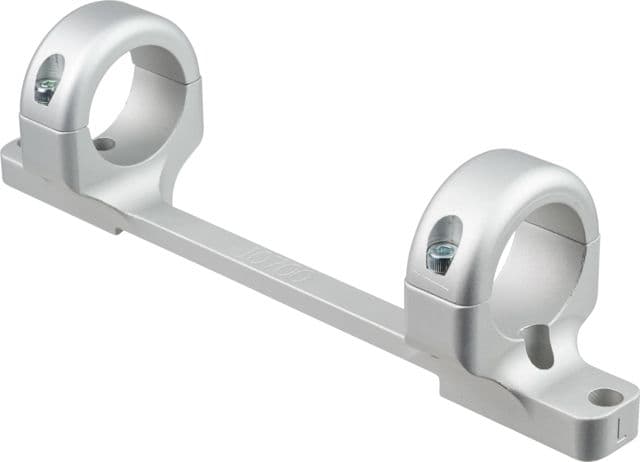 DNZ Products Game Reaper Scope Mount - Remington 700 Long Action Low Ring 0 MOA Right Hand 1 in Tube Silver