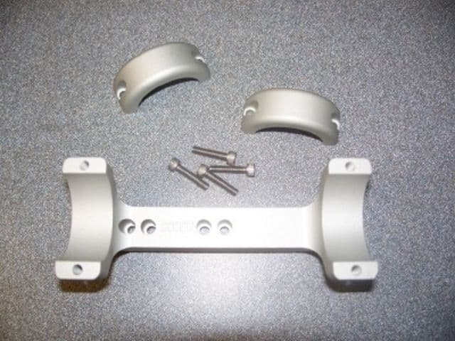 DNZ Products Game Reaper Scope Mount - T/C Encore Omega Extra High Ring 30 mm Tube Silver