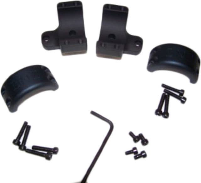USED DNZ Products Hunt Masters Two Piece Mounts - Savage Flatback 2003 And Older Medium Ring 30 mm Tube 4 Screws Black Matte 2SF3TM