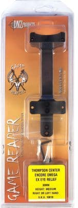 DNZ Products Game Reaper Scope Mount - T/C Encore Omega-ERR Low Ring 30 mm Tube Silver