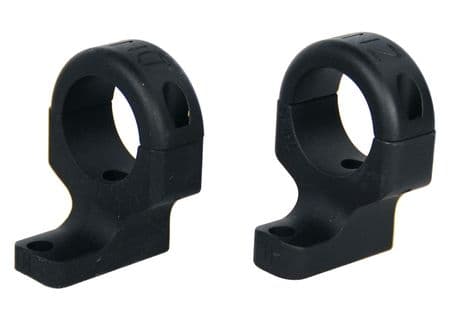 DNZ Products Hunt Masters Two Piece Mounts - Tikka T3/T3X Medium Ring 1 in Tube 2 Screws Black Matte