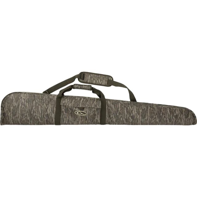 DRAKE Waterfowl HND Shotgun Case Water-Resistant Mossy Oak Bottomland Exterior Choke Tube Pocket Carry Handles/Adj. Strap Hanging D-Ring