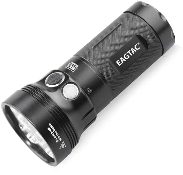 EAGTAC MX30L3 Base Flashlight XH-P50 J4 CW LED 3000lm Black