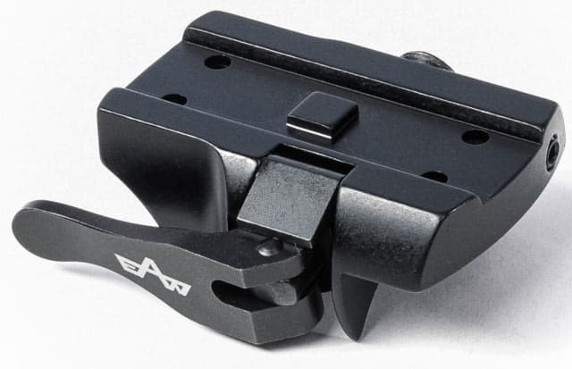 EAW Aimpoint Micro Blaser R8 Mount Lever Height 125mm Black Small