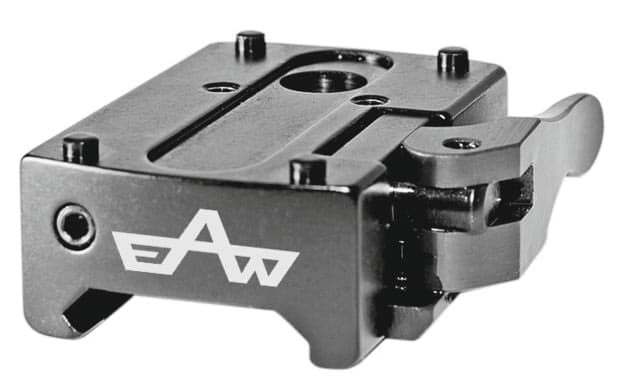 EAW Docter/ Vortex Venom/ Burris Fastfire Picatinny Mount Lever Height 10.5mm Black Small