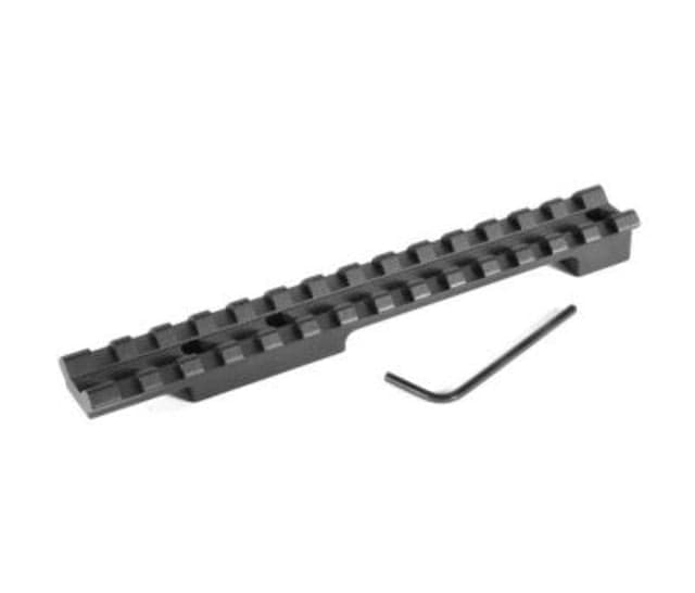 Evolution Gun Works Picatinny Scope Mount Remington Model 600 Mohawk/Remington Model 660 Long Action 20 Moa Black