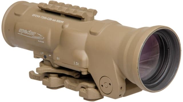 Elcan Specter DR 1.5-6x 3MOA XOPTEK Rifle Scope 5.56 BDC Reticle FDE