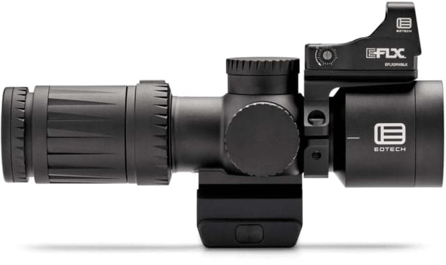 EOTech Vudu 4-12x36mm 30mm Tube Rifle Scope First Focal Plane Ultra Short MD5 MRAD Reticle w/ EFLX Sight Black
