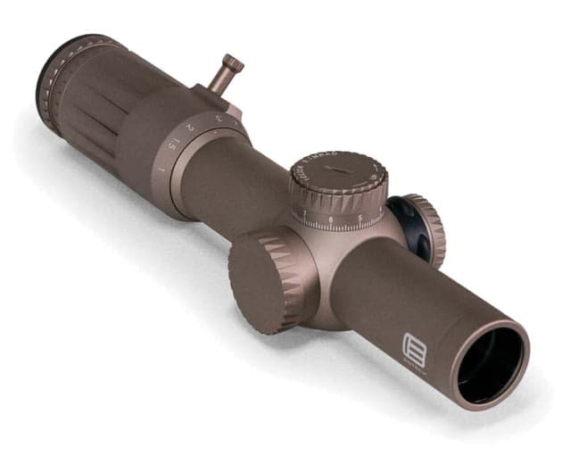 EOTech Vudu 1-10x28mm Riflescope 34mm Tube First Focal Plan SR5 MRAD Reticle Tan