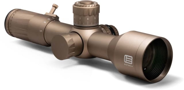 EOTech Vudu 5-25x50mm Rifle Scope 34mm Tube First Focal Plane Tremor 5 MRAD Reticle Tan/FDE