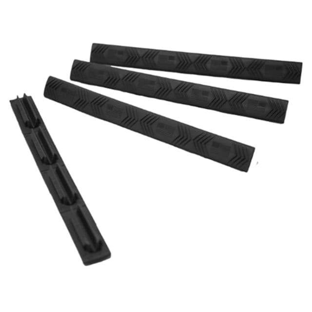 ERGO Modular Wedgelok Rail Covers 4-Pack Black American Flag