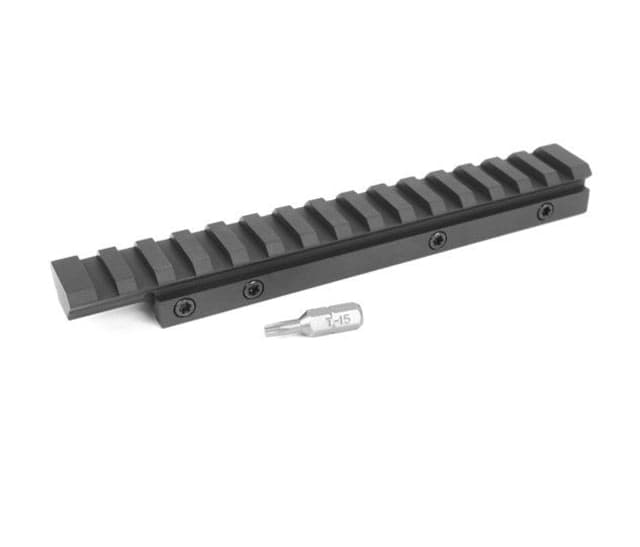Evolution Gun Works Hd Cz 457 11mm Picatinny Rail 20 Moa Black