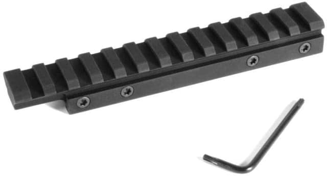 Evolution Gun Works Hd Picatinny Scope Mount Cz 452/Cz 453/Cz 511/Cz 512 Standard Action 20 Moa Matte Black Hardcoat