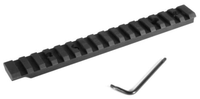 Evolution Gun Works Hd Picatinny Scope Mount Ruger American Short Action 0 Moa