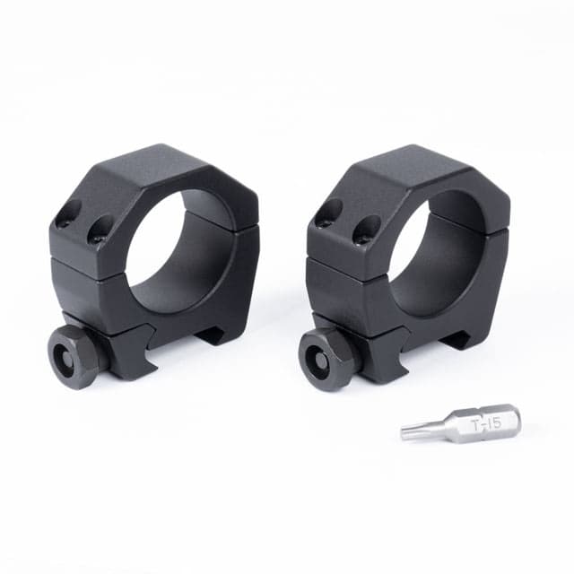 Evolution Gun Works Keystone Series Scope Ring Set 1in Tube .990in Medium Black