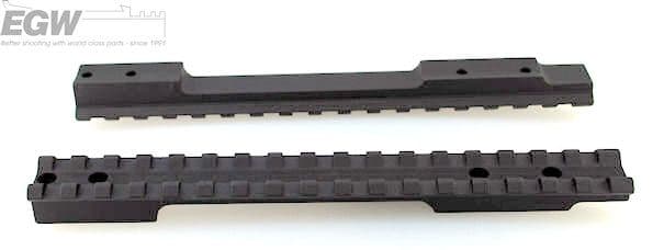 Evolution Gun Works Picatinny Scope Mount Remington Model 700/721/725/Sauer 100/101/Bergara B14 Long Action 0 Moa Black