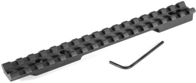Evolution Gun Works Picatinny Rail Scope Mount Win 70 Hh .437 Middle 20 Moa 7.064in Aluminum Matte Black