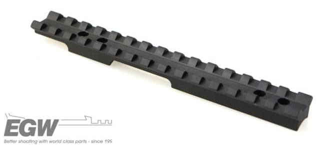 Evolution Gun Works Picatinny Scope Mount Remington Model 541 Long Action 0 Moa Black