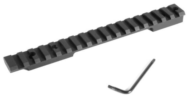 Evolution Gun Works Hd Picatinny Scope Mount Howa 1500/Wby Vanguard Short Action 0 Moa Steel