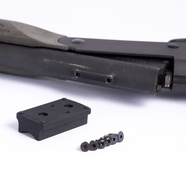 Evolution Gun Works Vortex Viper/Venom Fits Burris Fastfire And Docter Sight Mount For Savage 301 12 And 20 Gauge Black