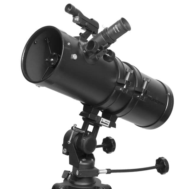 ExploreOne Aurora II Flat Black Slow Motion AZ Mount Telescope 114mm
