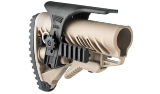 Fab Defense Adjustable Cheek Riser With Picatinny Rail For Glr16 Stock Od