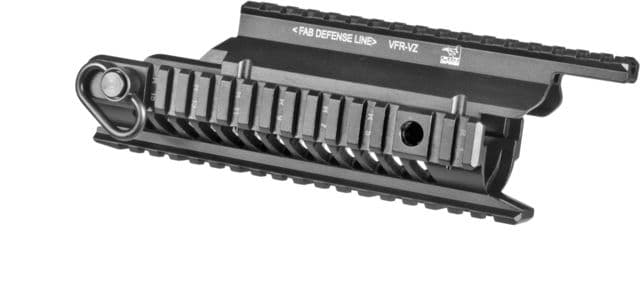 FAB Defense Aluminum Tactical Rail System - VZ Black