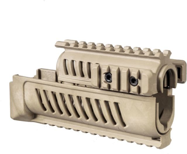 Fab Defense Upper And Lower Handguard Rail System Set For Ak-47/74 Flat Dark Earth