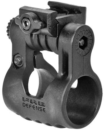 FAB Defense 10 Position Adjustable Tactical Light Mount Black