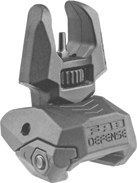 FAB Defense Top Mounted Deployable Front and Rear Sight Black