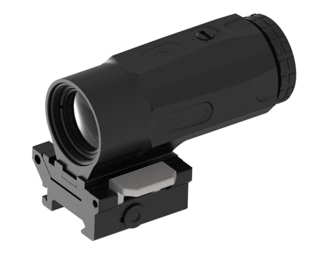 Falke B5x Red Dot Sight Magnifier w/ Flip-Up Mount Black