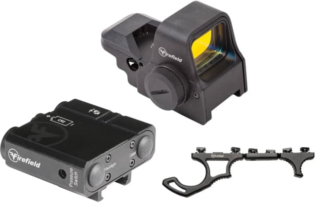 Firefield AR Laser Sight & Impact XLT Red Dot Sight & Rival-XL M-LOK Foregrip