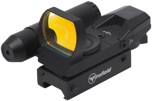 Firefield Impact Duo Reflex Red Dot Sight w/Red Laser 1x22mm Black