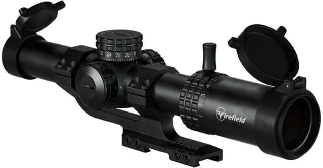 Firefield Rapidstrike 1-10x24mm Lpvo 30mm Tube Rifle Scope Second Focal Plane Bdc Reticle Black