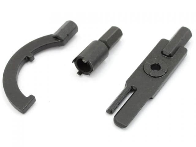 Fix It Sticks Ar15 Basic Accessory Bit Kit W/ A2 Front Sight Bit Castle Nut Wrench Bolt Carrier Group Scraper Black Small