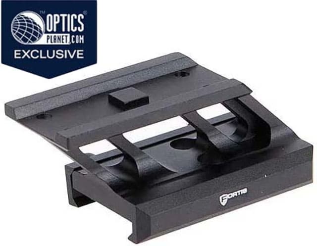 Fortis Manufacturing F1 Optics Mount - Absolute Co-Witness Black