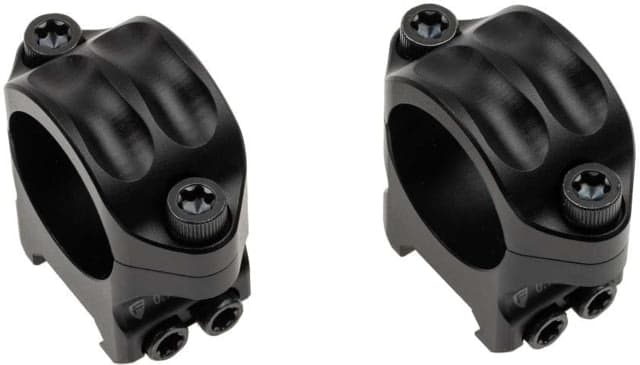Fortis Manufacturing Ap 3 30mm Riflescope Rings 24mm Set Of 2 Black