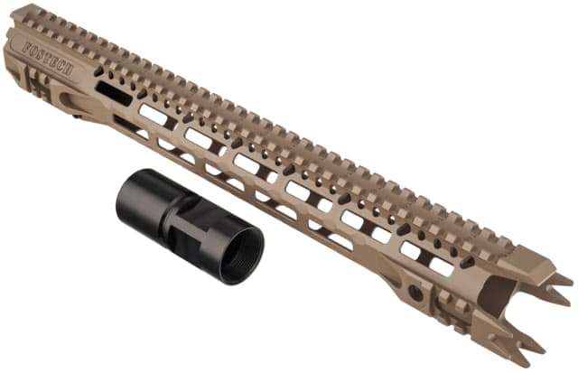 Fostech MACH-1 16 inch AR-15 Tactical Rail Flat Dark Earth